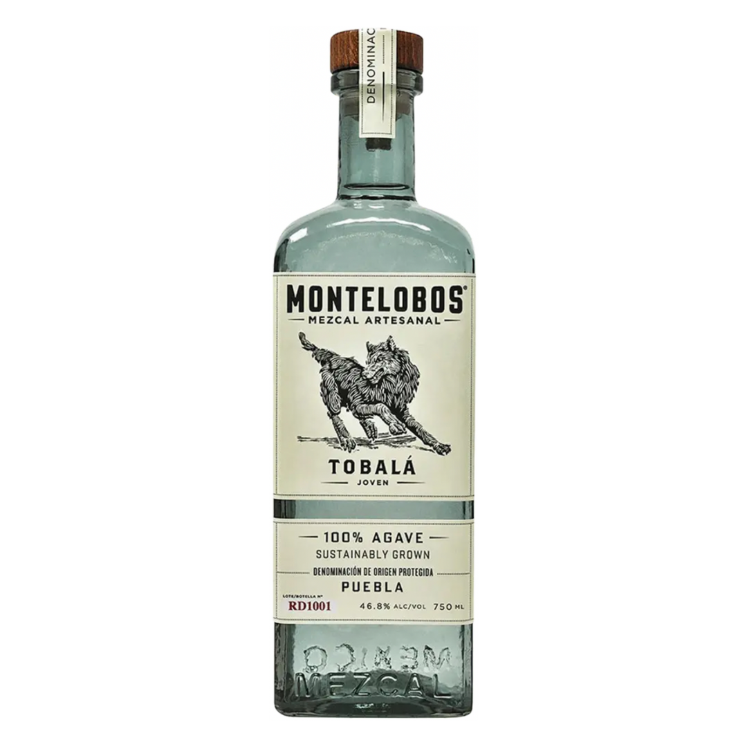 Montelobos Mezcal Artesanal Joven Tobala 750ml