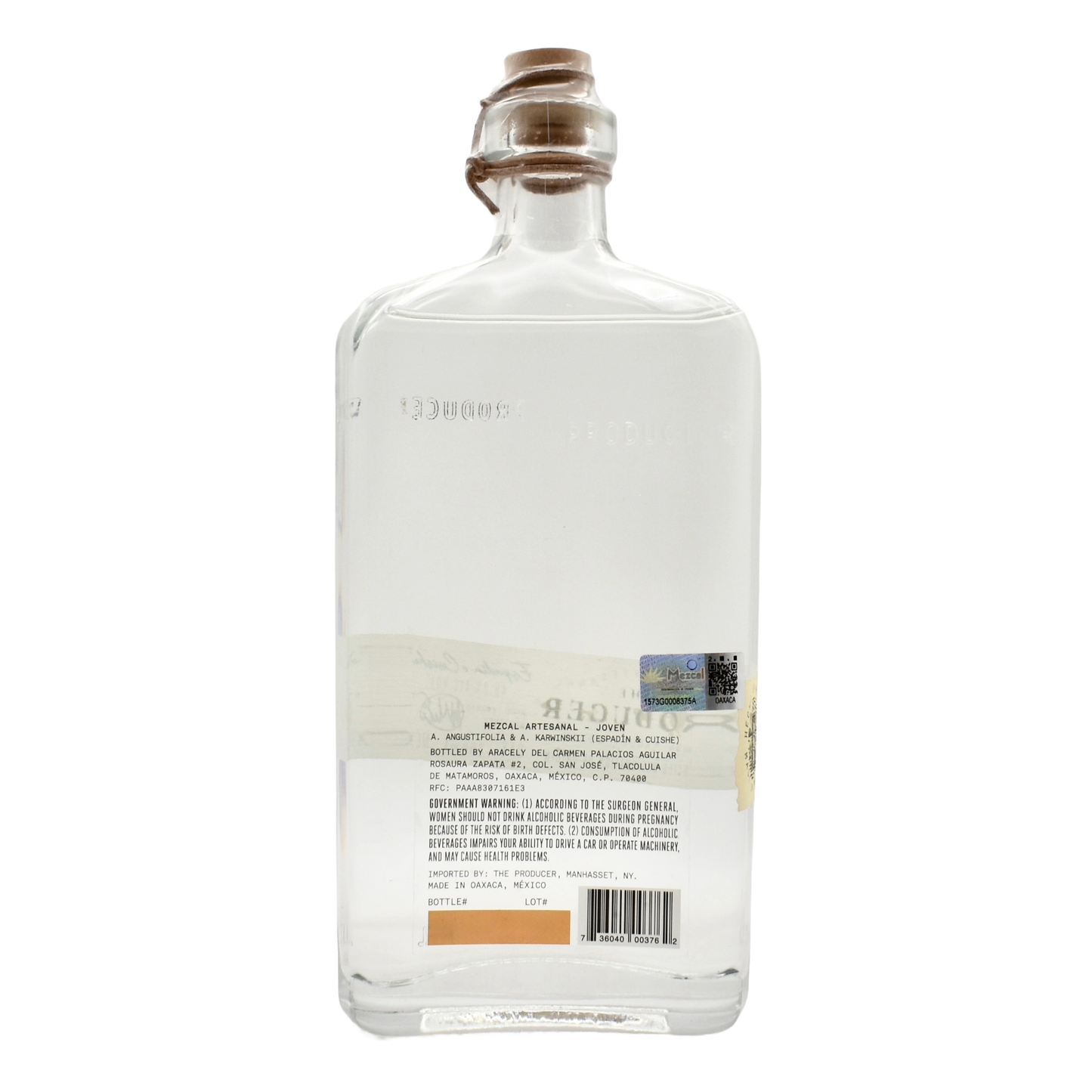 The Producer Ensamble Mezcal 750ml