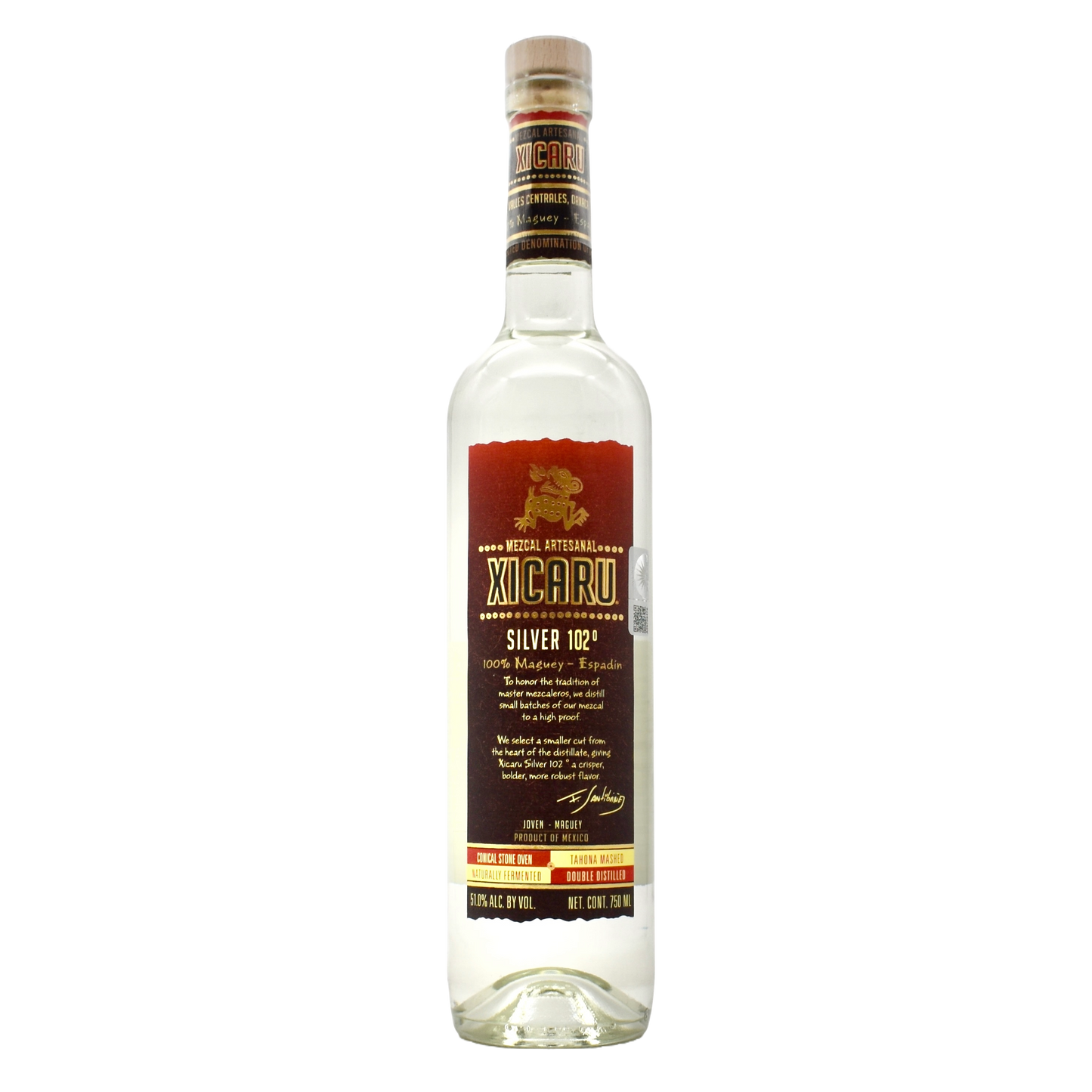 Xicaru SiIver Mezcal 102 750ml