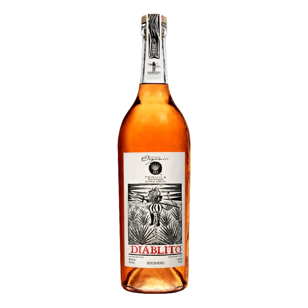 123 Tequila Extra Anejo Diablito 750ml