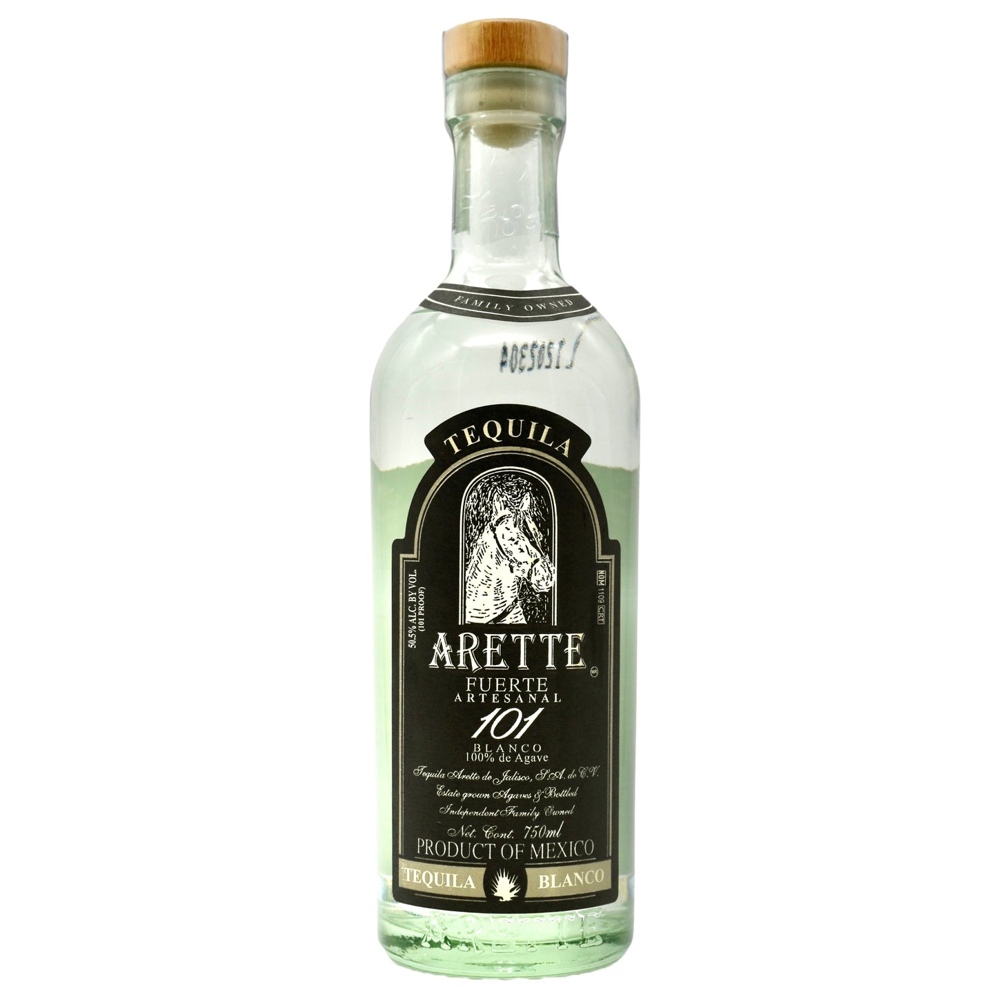 Arette Tequila Aretesanal Blanco Fuerte 101 750ml