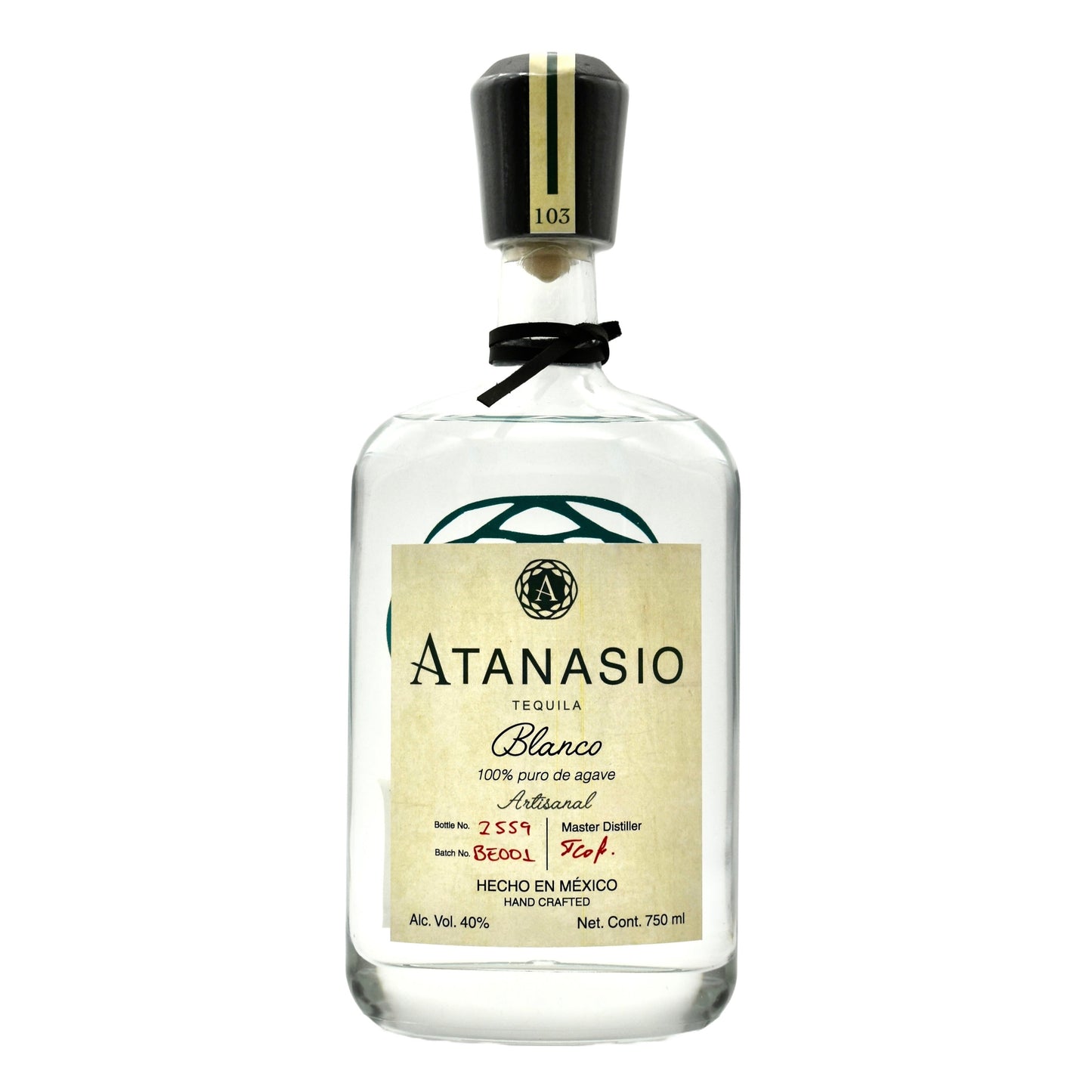 Atanasio Tequila Blanco 750ml