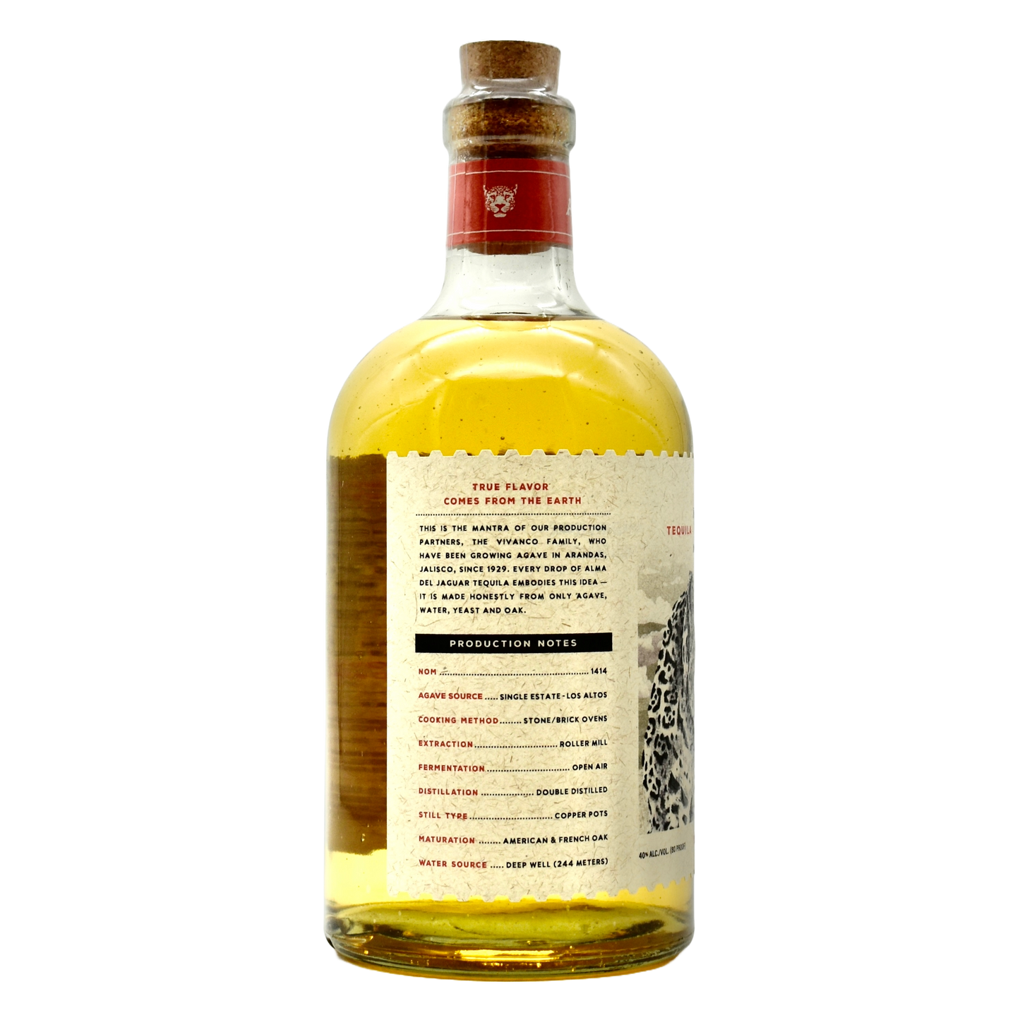 Alma del Jaguar Tequila Anejo 750ml