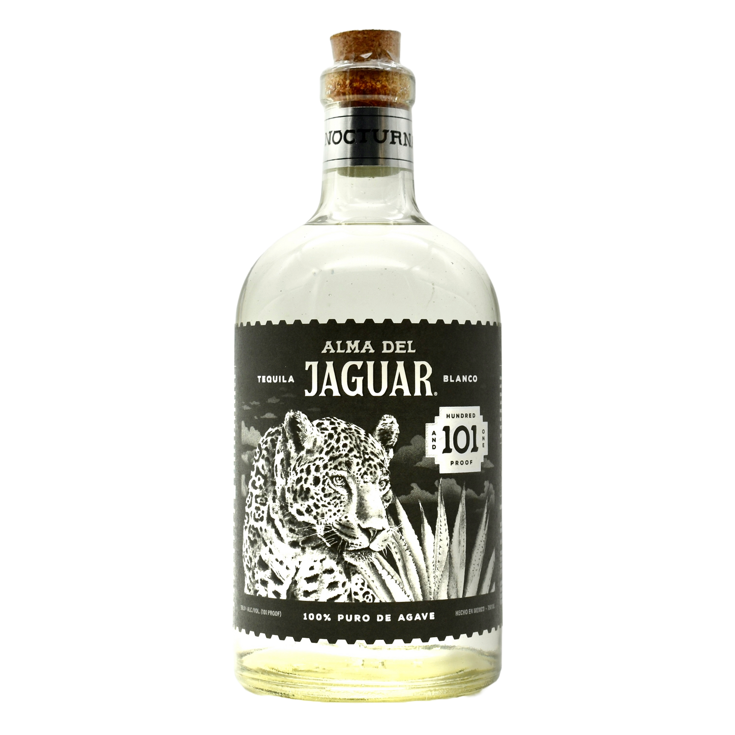 Alma del Jaguar Tequila High Proof Blanco Nocturna 750ml