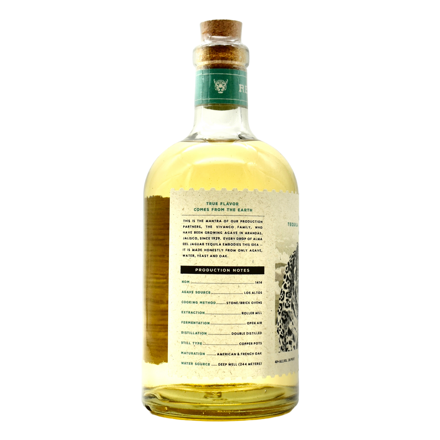 Alma del Jaguar Tequila Reposado 750ml