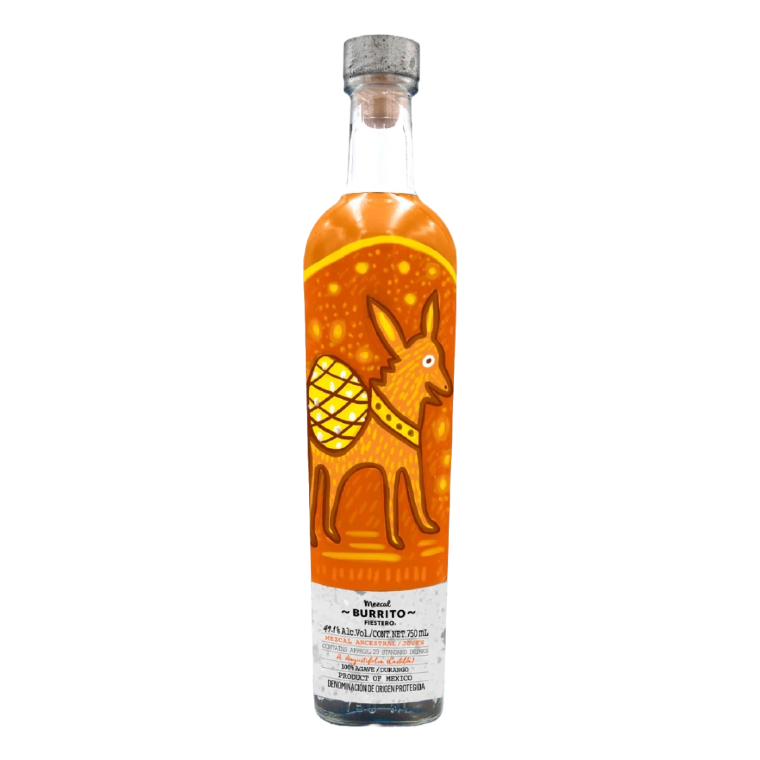 Burrito Fiestero Mezcal Ancestral Joven Castilla 750ml