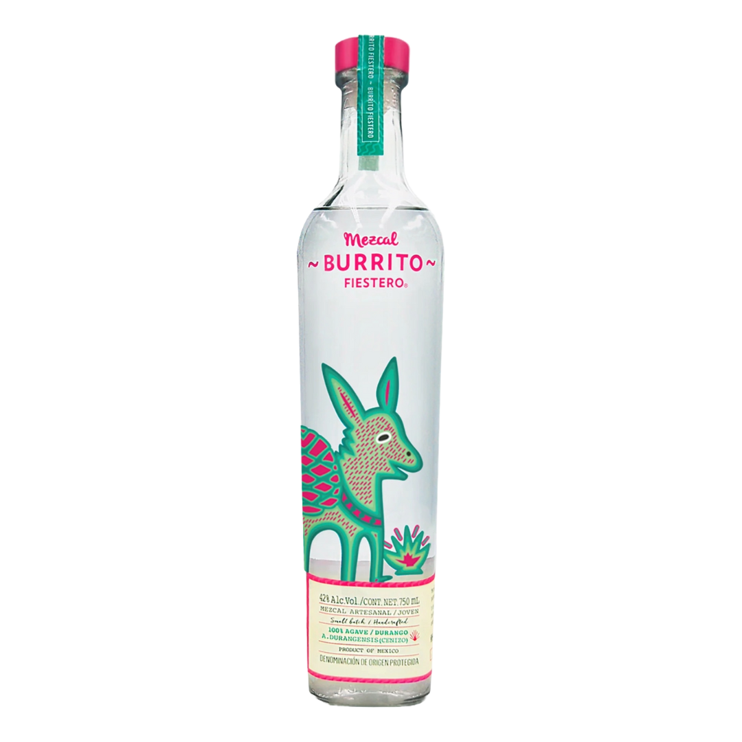 Burrito Fiestero Mezcal Artesanal Joven 750ml