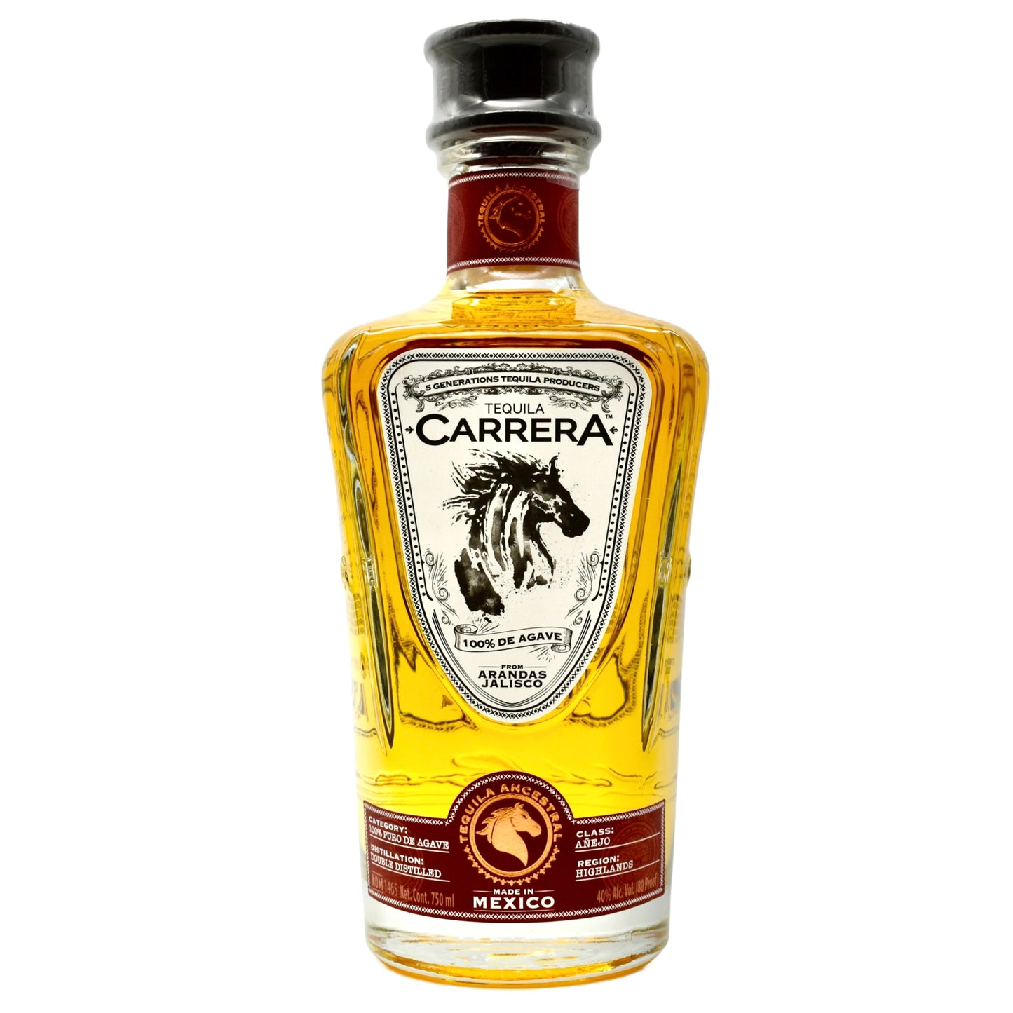 Carrera Tequila Anejo 750ml