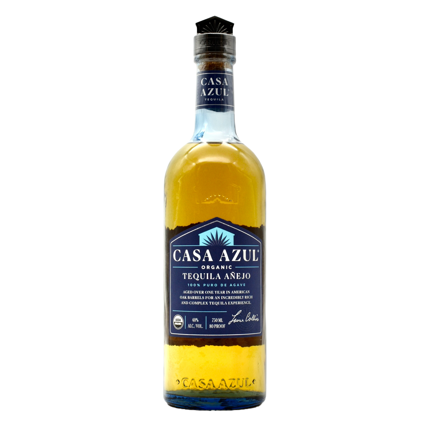 Casa Azul Organic Tequila Anejo 750ml