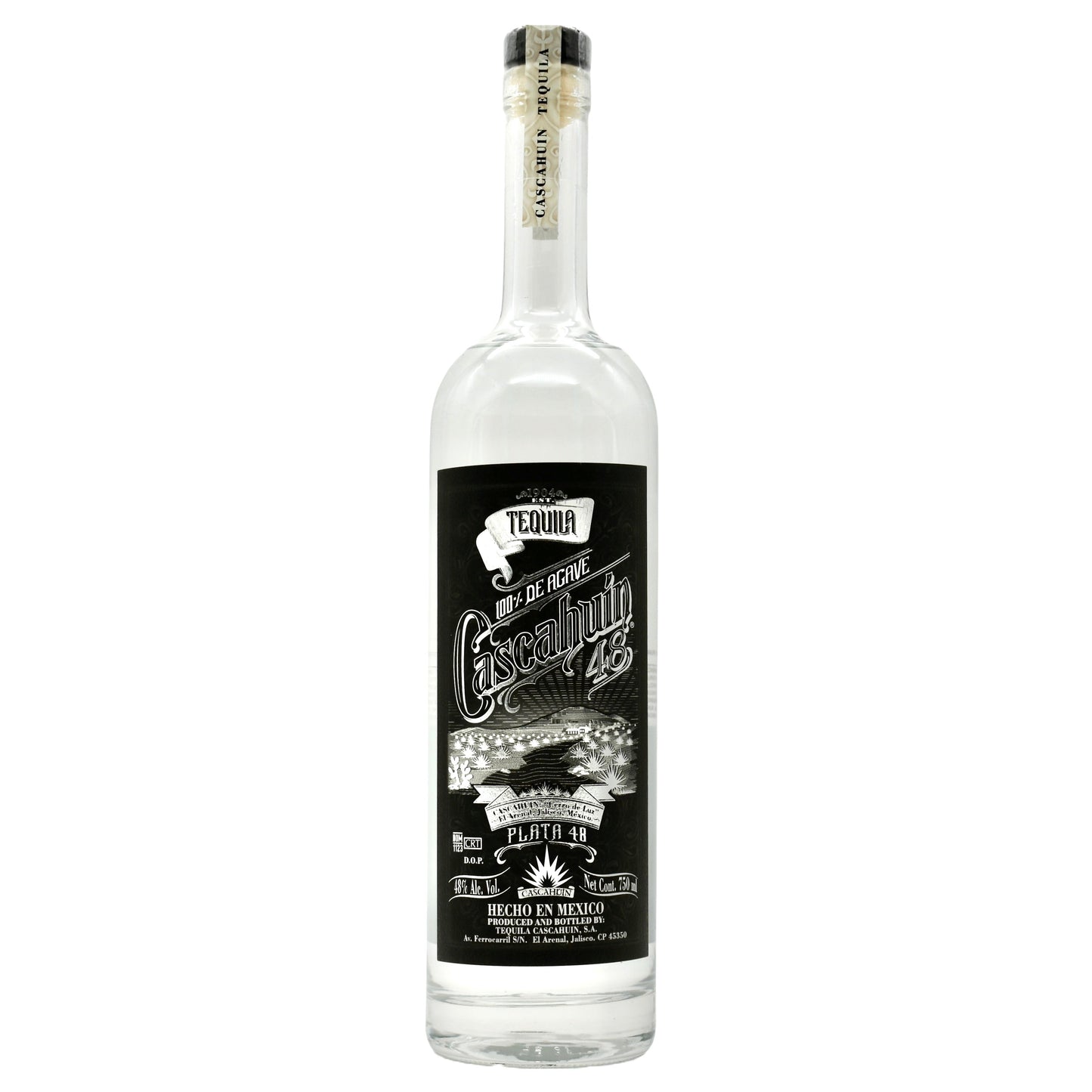 Cascahuin Tequila Plata 48 750ml