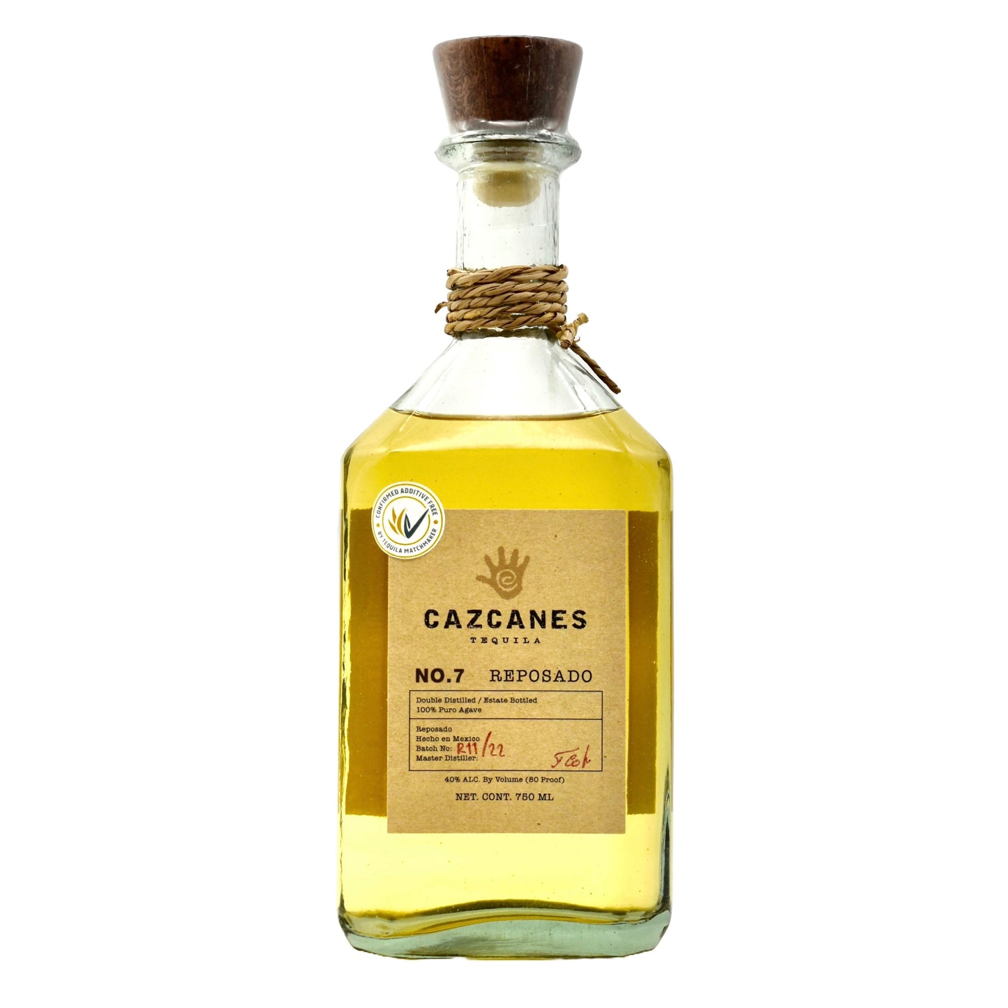 Cazcanes Tequila Reposado No. 7 750ml