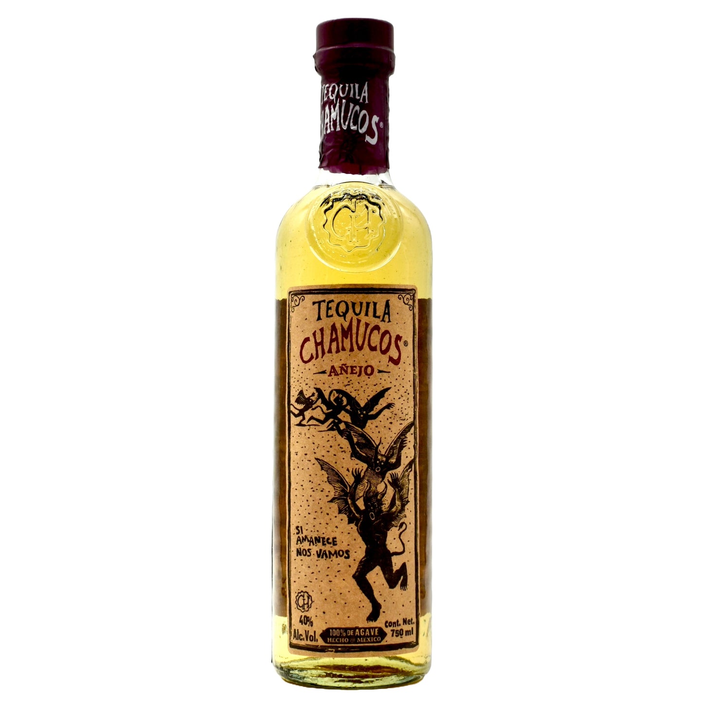 Chamucos Tequila Anejo 750ml