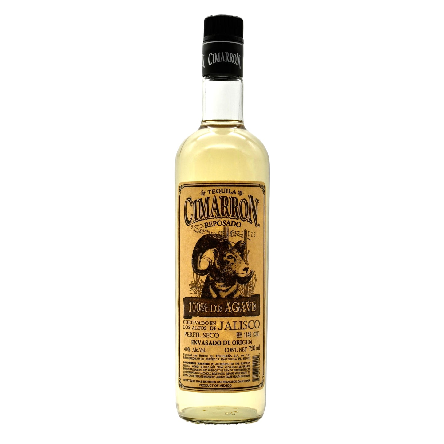 Cimarron Tequila Reposado 750ml