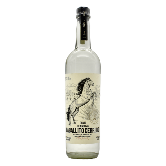 Caballito Cerrero Chato Blanco Destilado De Agave 750ml