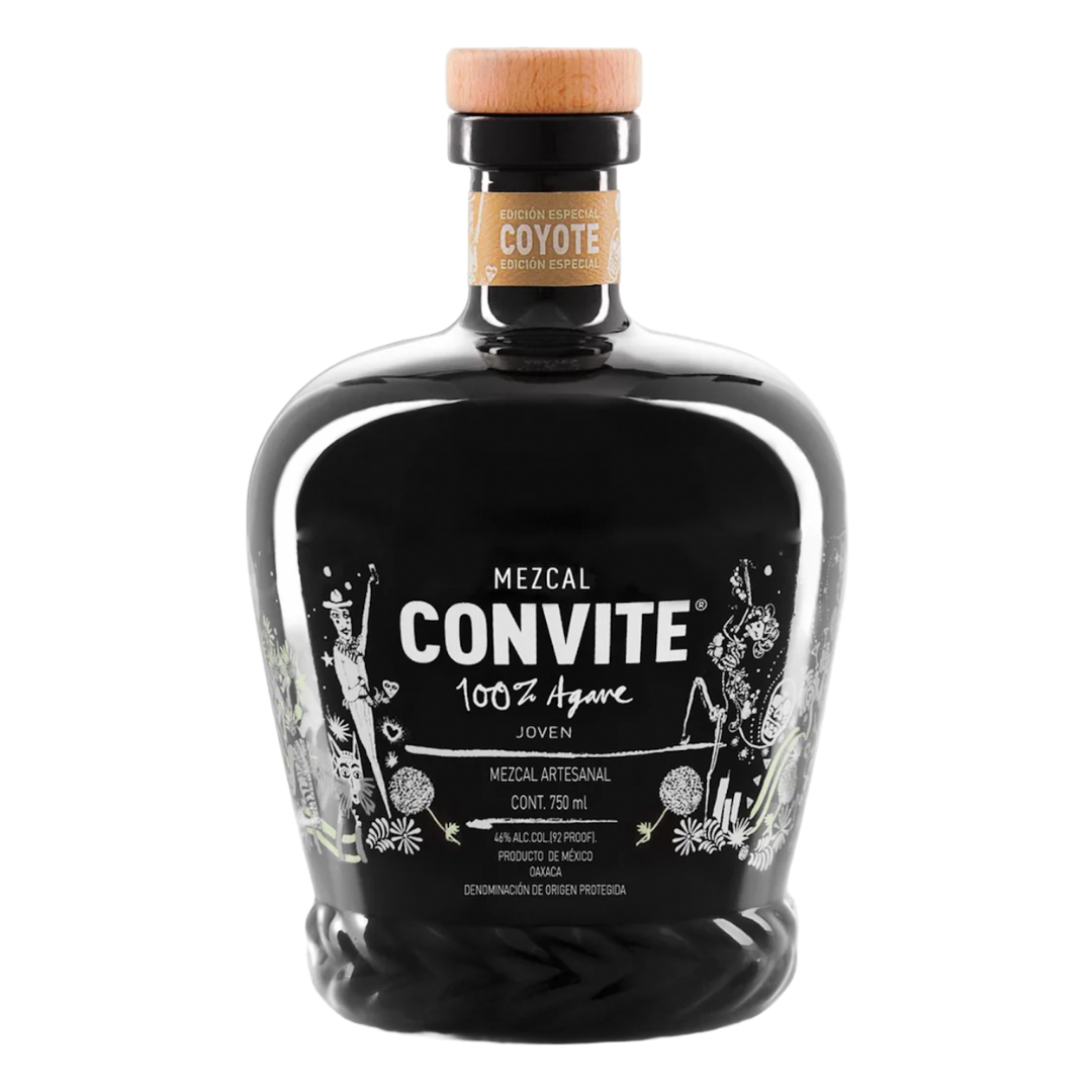 Convite Mezcal Artesanal Joven Coyote Edicion Especial