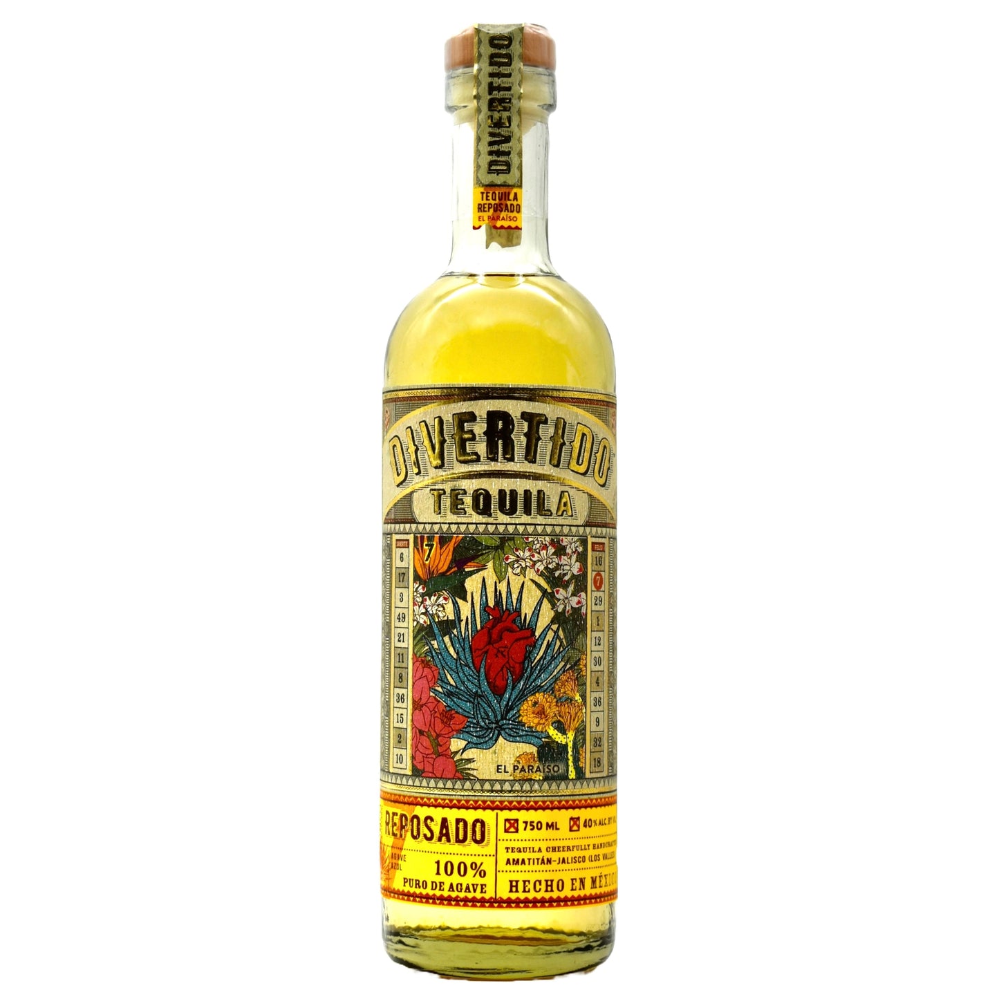 Divertido Tequila Reposado 750ml