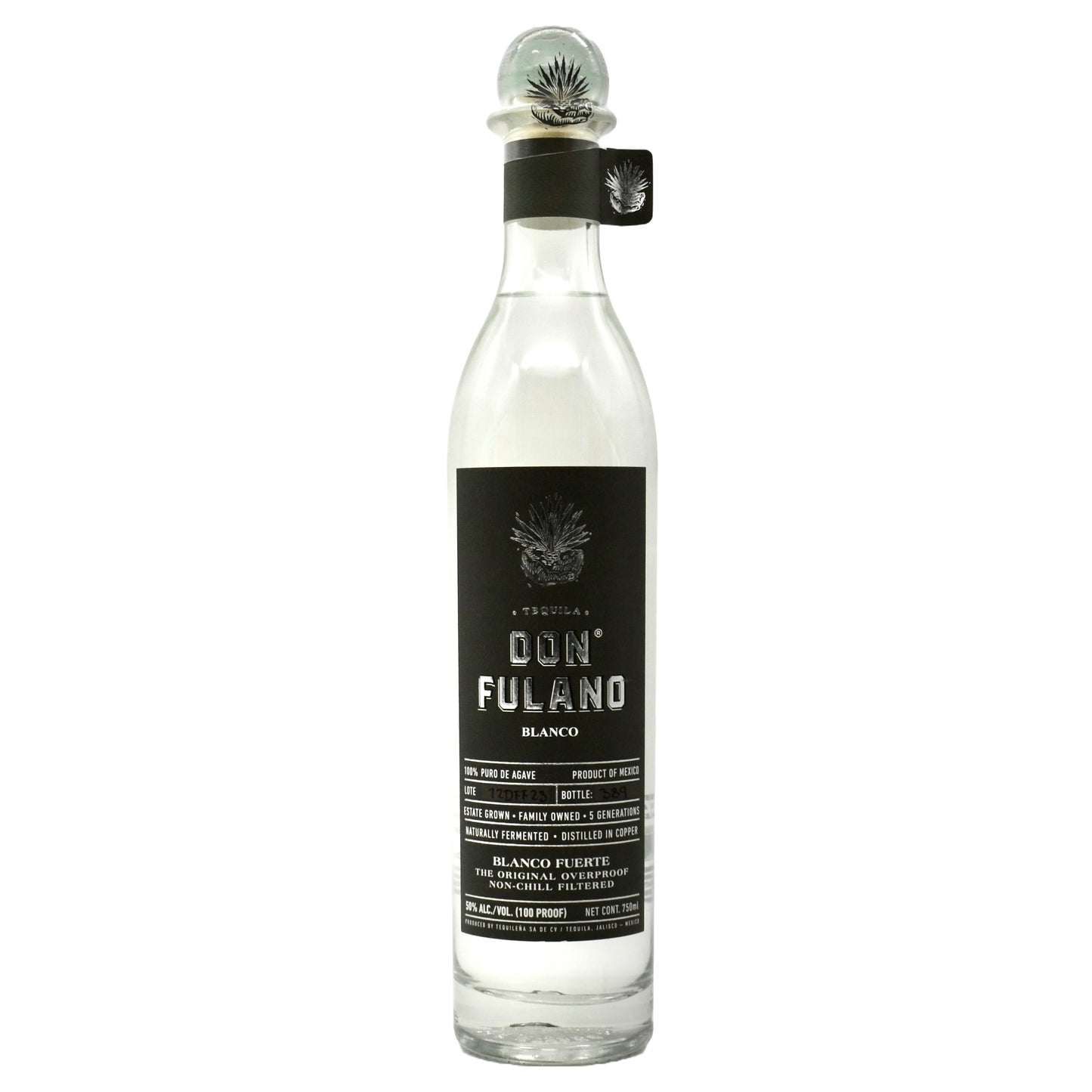 Don Fulano Tequila Blanco Fuerte 750ml