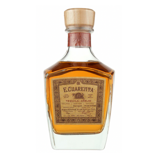 E. Cuarenta Tequila Anejo 750ml