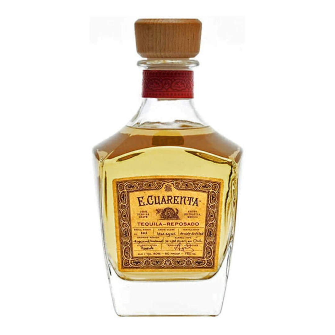 E. Cuarenta Tequila Reposado 750ml