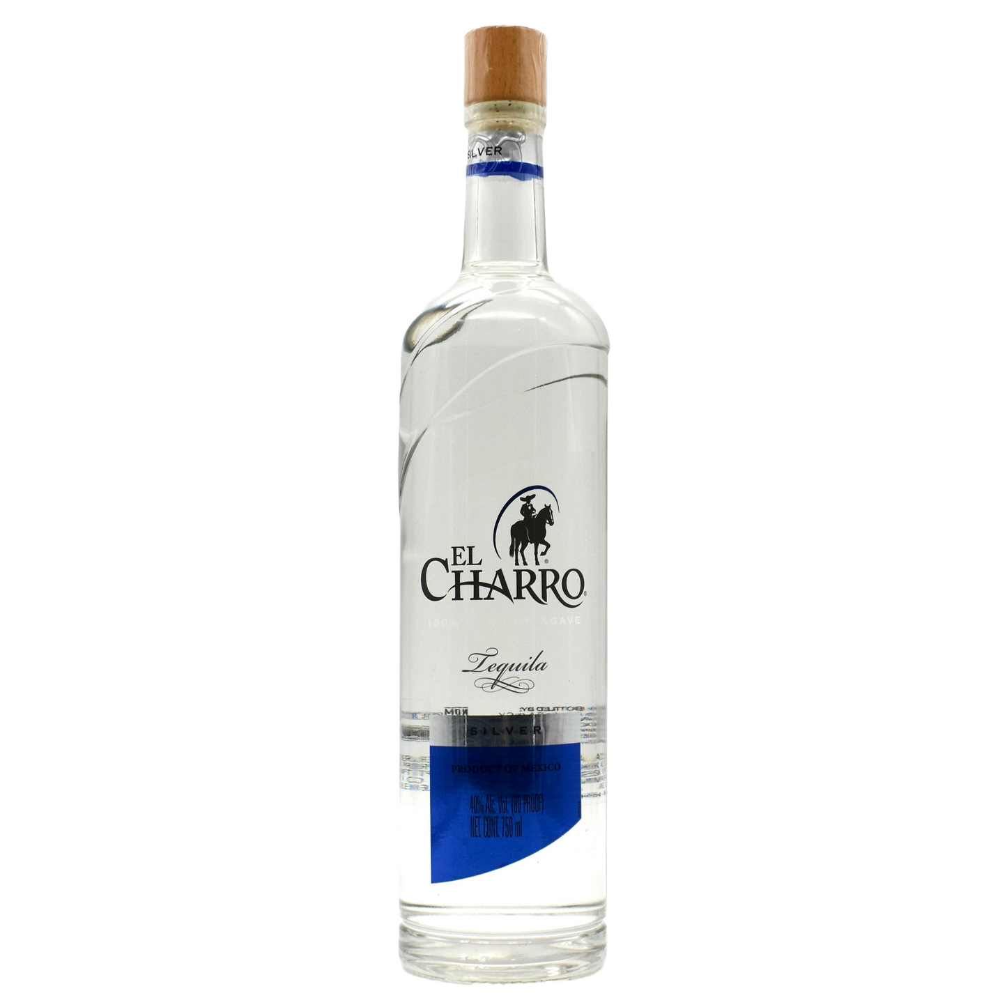 El Charro Tequila Blanco 750ml