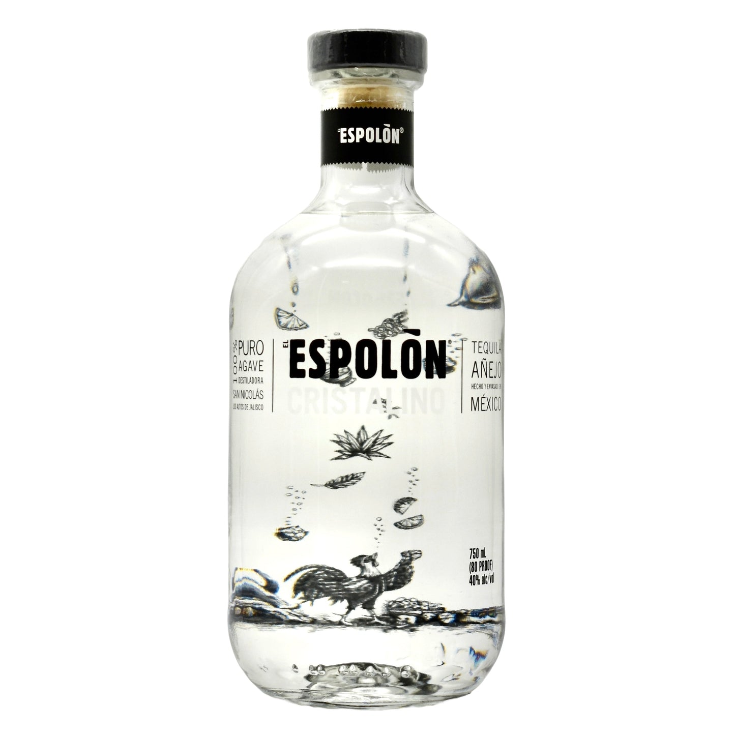 Espolon Tequila Cristalino 750ml