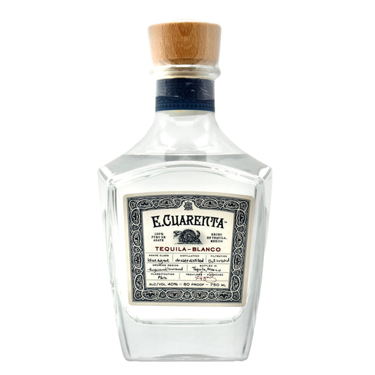 E. Cuarenta Tequila Blanco 750ml