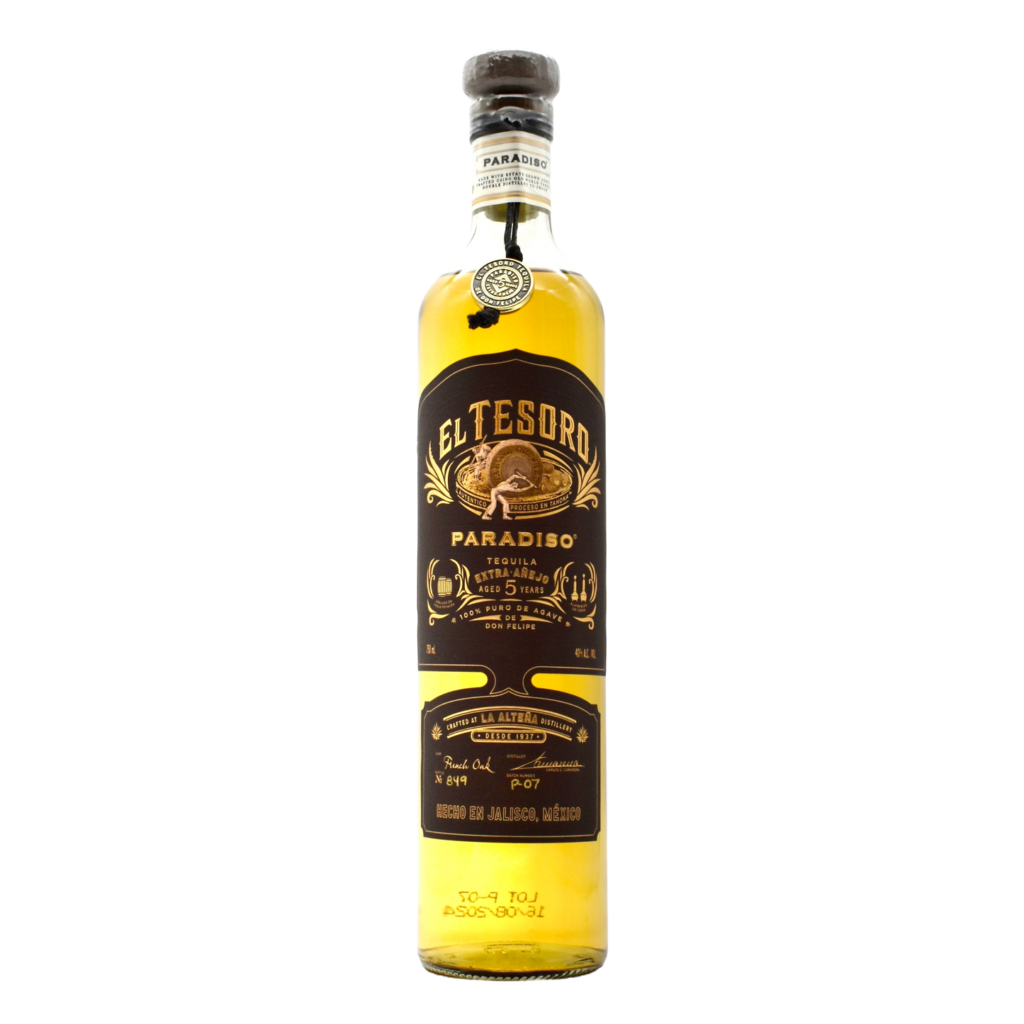 El Tesoro Tequila Paradiso Extra Anejo 750ml