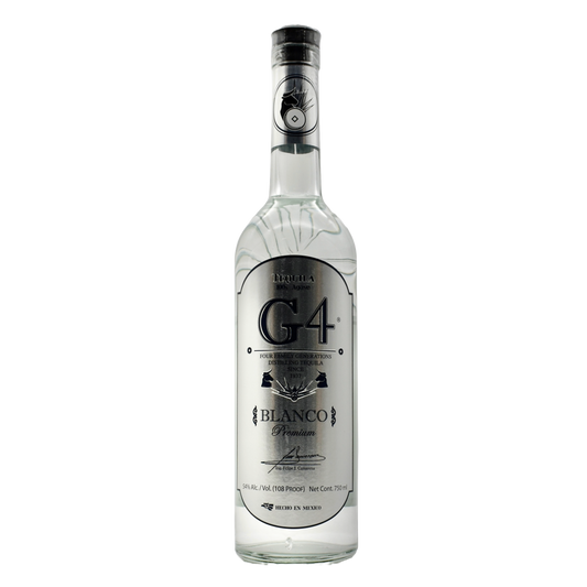 G4 Tequila High Proof Blanco 750ml