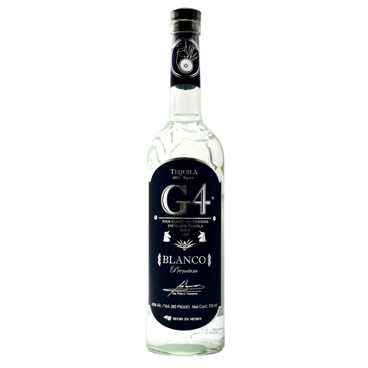 G4 Tequila Blanco 750ml