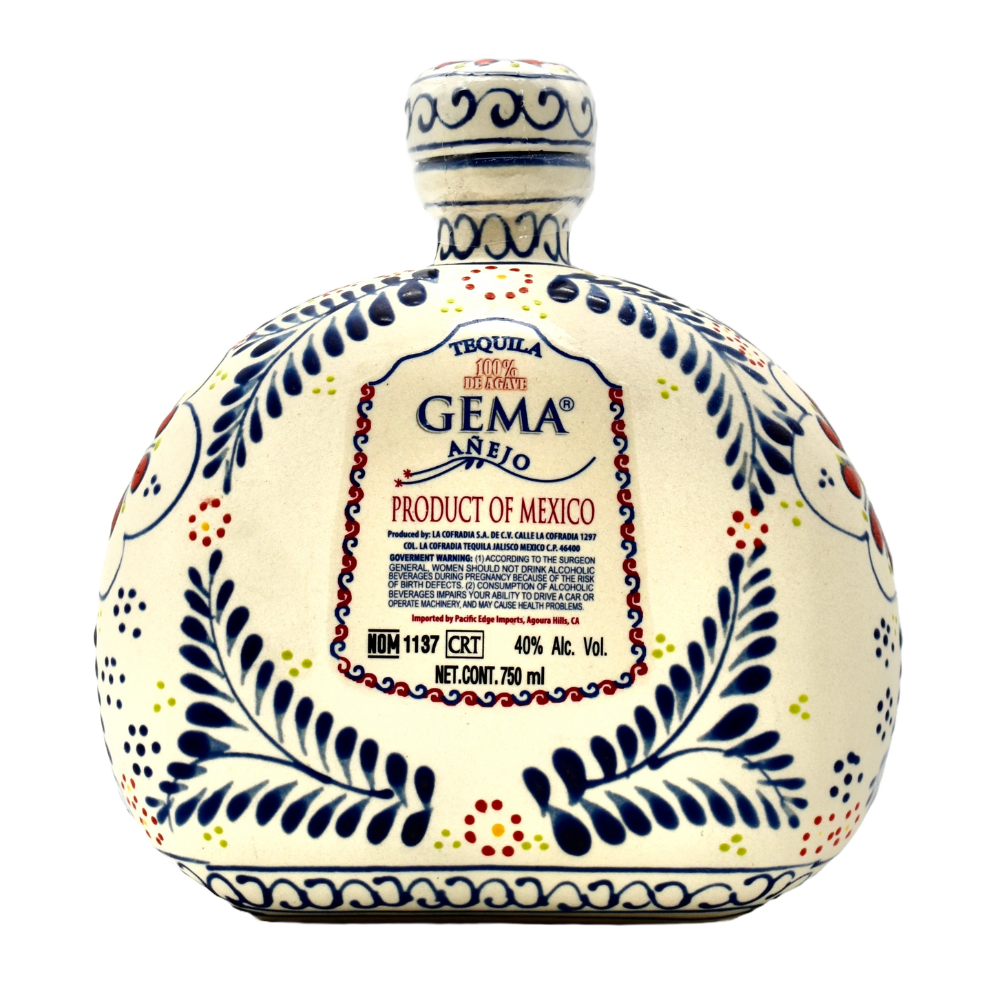 GEMA Tequila Anejo 750ml