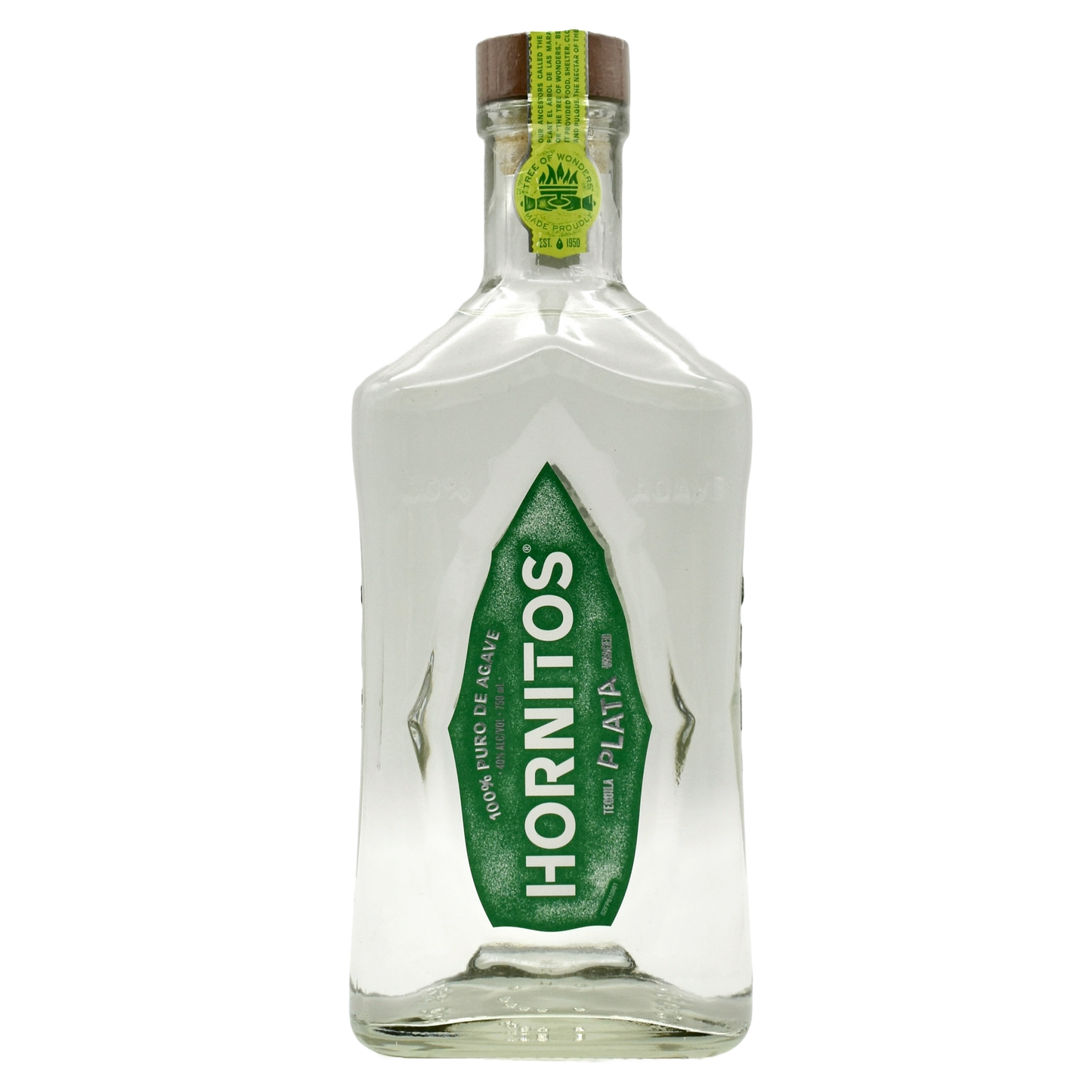 Hornitos Tequila Plata 750ml