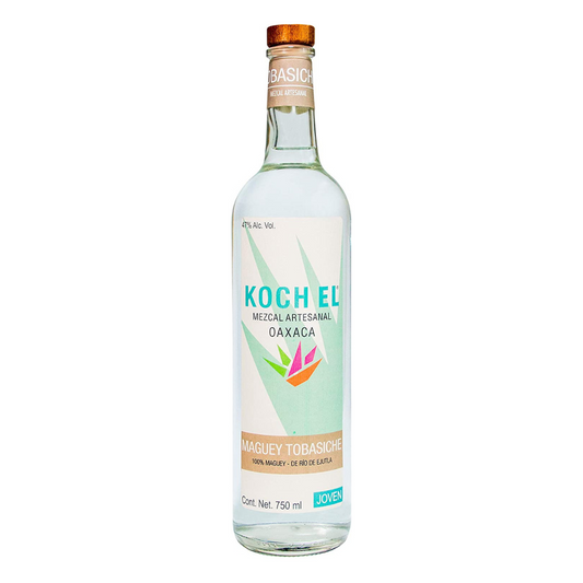 Koch El Mezcal Mezcal Artesanal Tobasiche 750ml