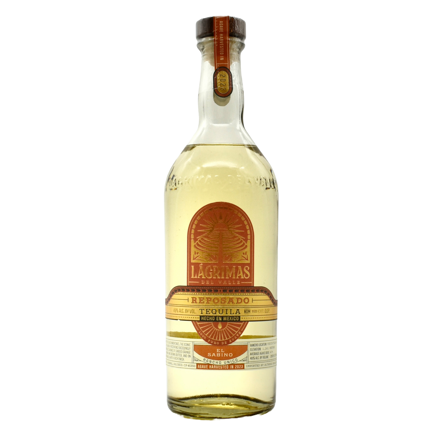 Lagrimas Tequila Reposado 750ml