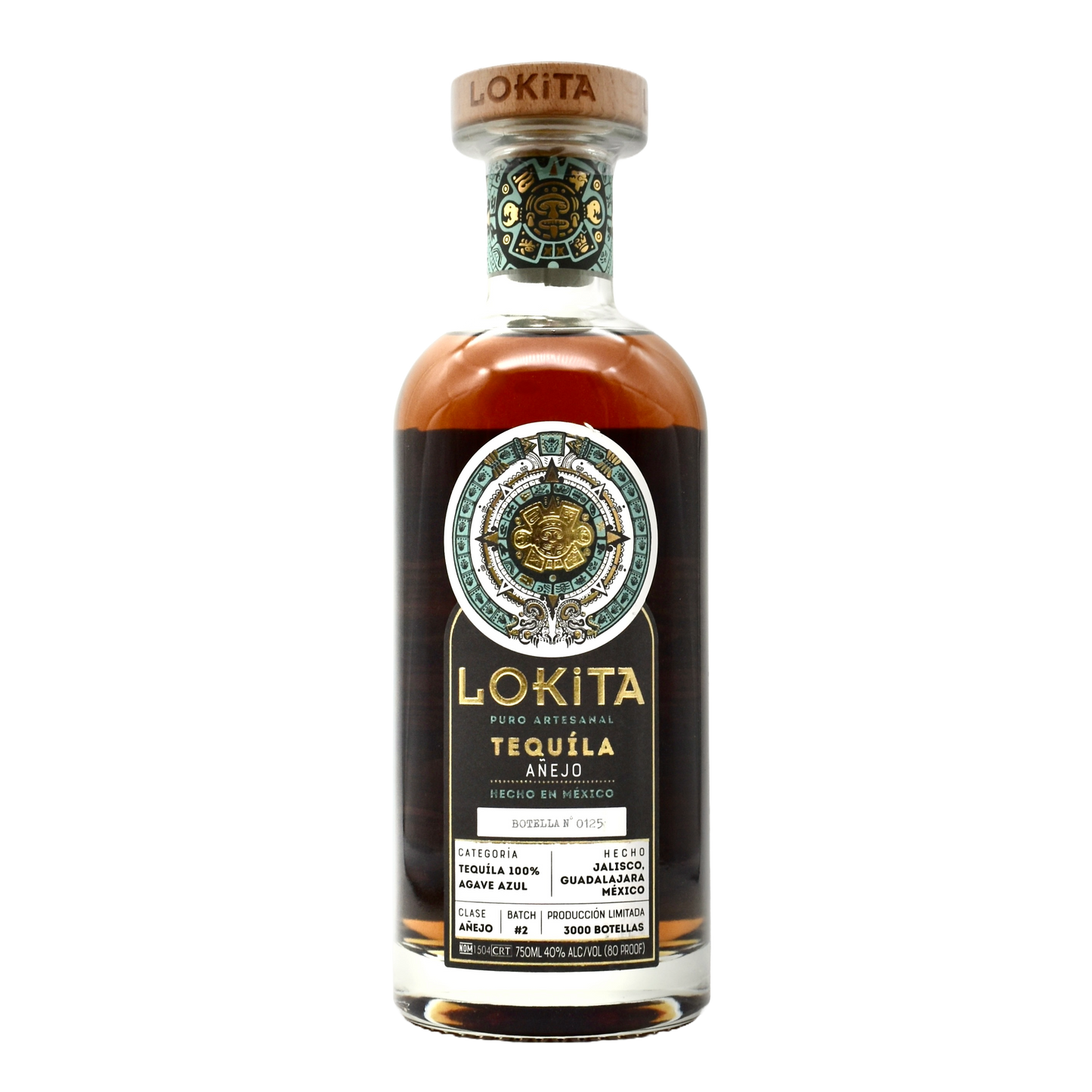 Lokita Tequila Anejo 750ml