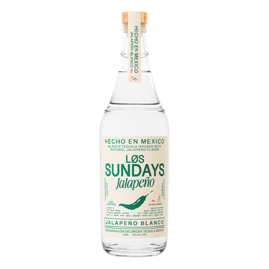 Los Sundays Jalapeno Blanco Tequila 750ml