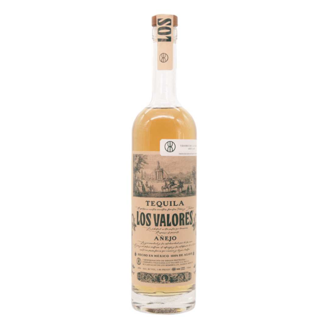 Los Valores Tequila Anejo Tequila 750ml