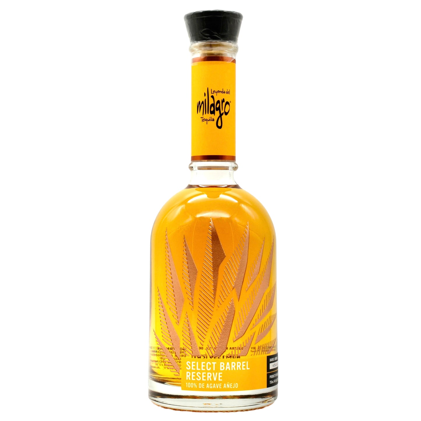 Milagro Select Barrel Reserve Tequila Anejo 750ml