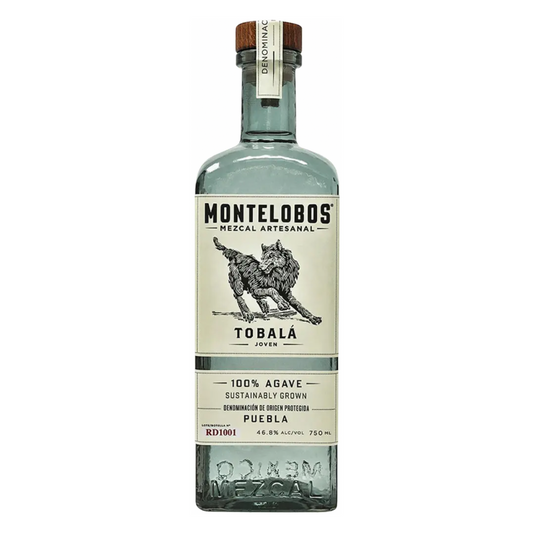 Montelobos Mezcal Artesanal Joven Tobala 750ml