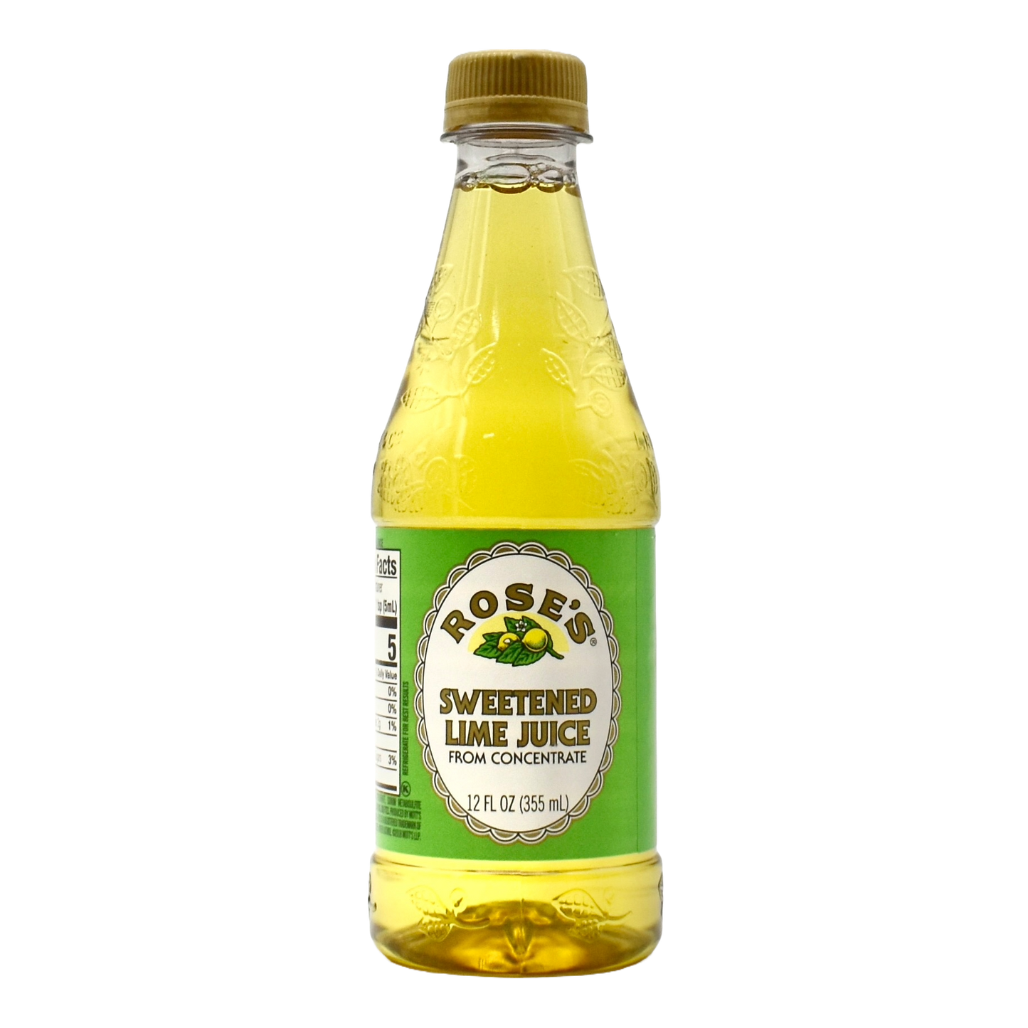 Rose's Sweeten Lime Juice 12oz