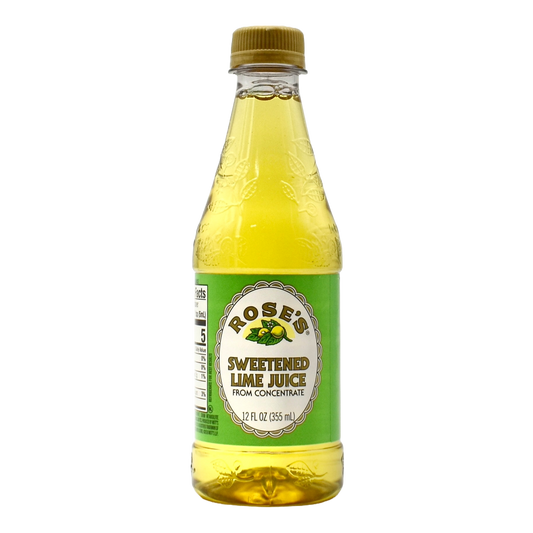 Rose's Sweeten Lime Juice 12oz