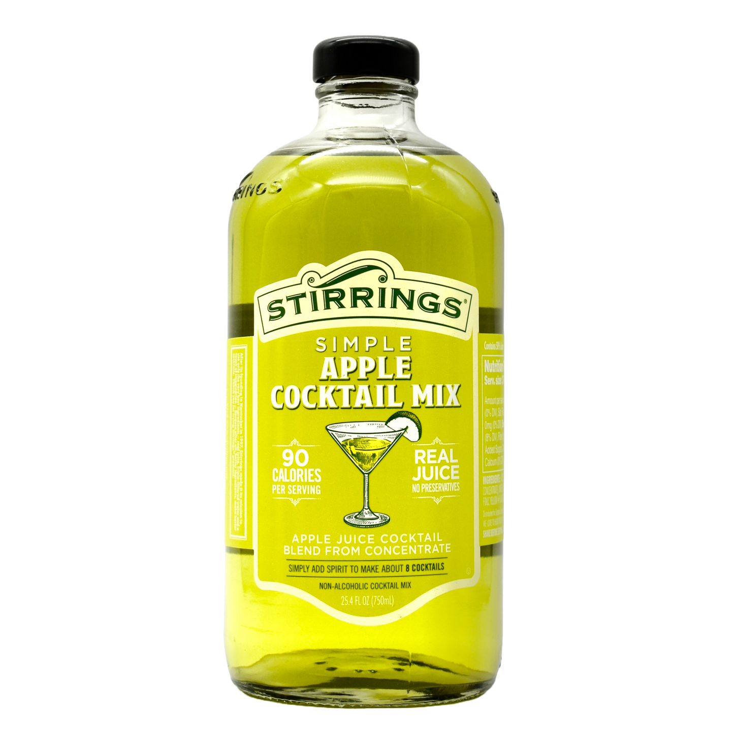 Stirrings Apple Cocktail Mix 750ml