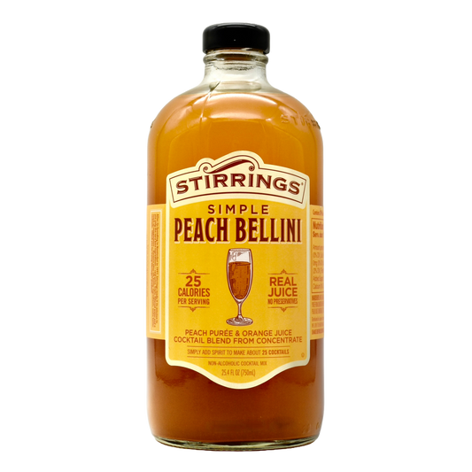 Stirrings Peach Cocktail Mix 750ml