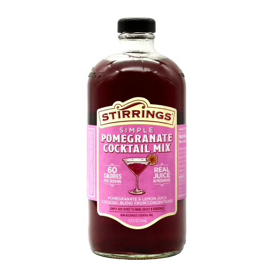 Stirrings Pomegranate Cocktail Mix 750ml