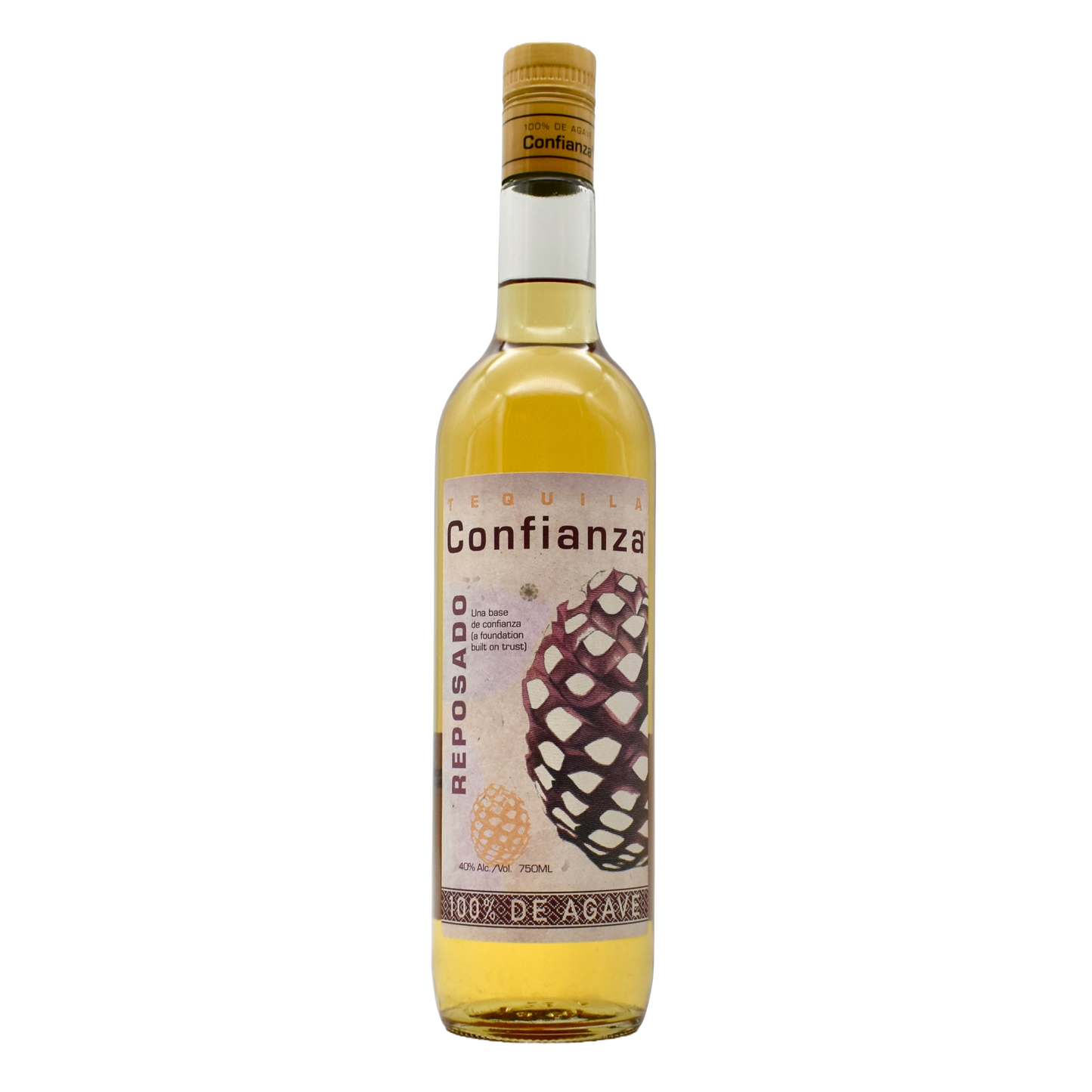 Tequila Confianza Reposado 750ml