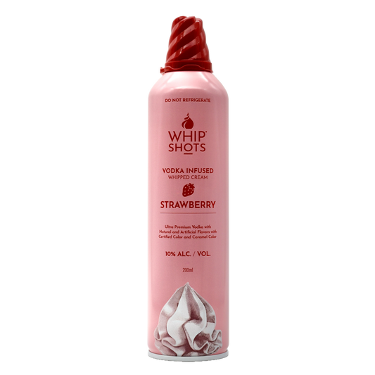 Whipshots Strawberry Whipped Cream 200ml