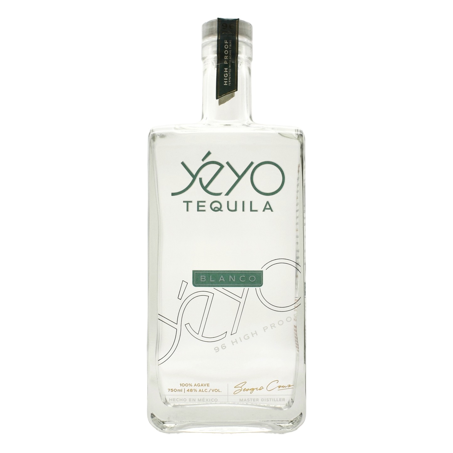 Yeyo Tequila Blanco High Proof 750ml